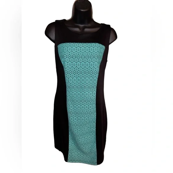 Teal & Black Small Dress - Picture 5 of 13